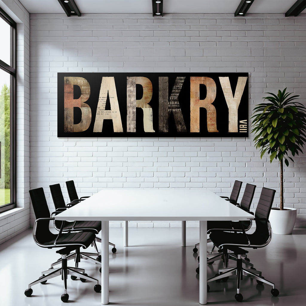 Barkry Texturiertes Design Kunstvolles Bild