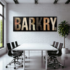 Barkry Texturiertes Design Kunstvolles Bild