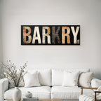 Barkry Texturiertes Design Kunstvolles Bild