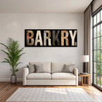 Barkry Texturiertes Design Kunstvolles Bild