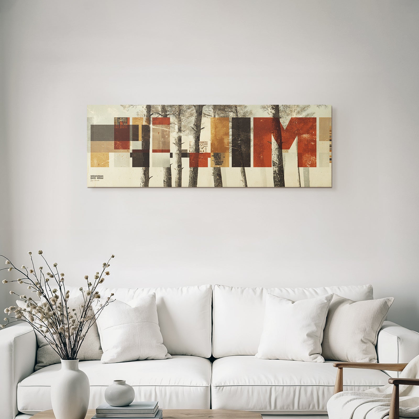 Digital Tree Geometric Shapes Color Play
