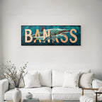 Shark Banks Creative Illustration Underwater Background
