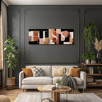 Heß Graphic Design Colors and Shapes Background Black