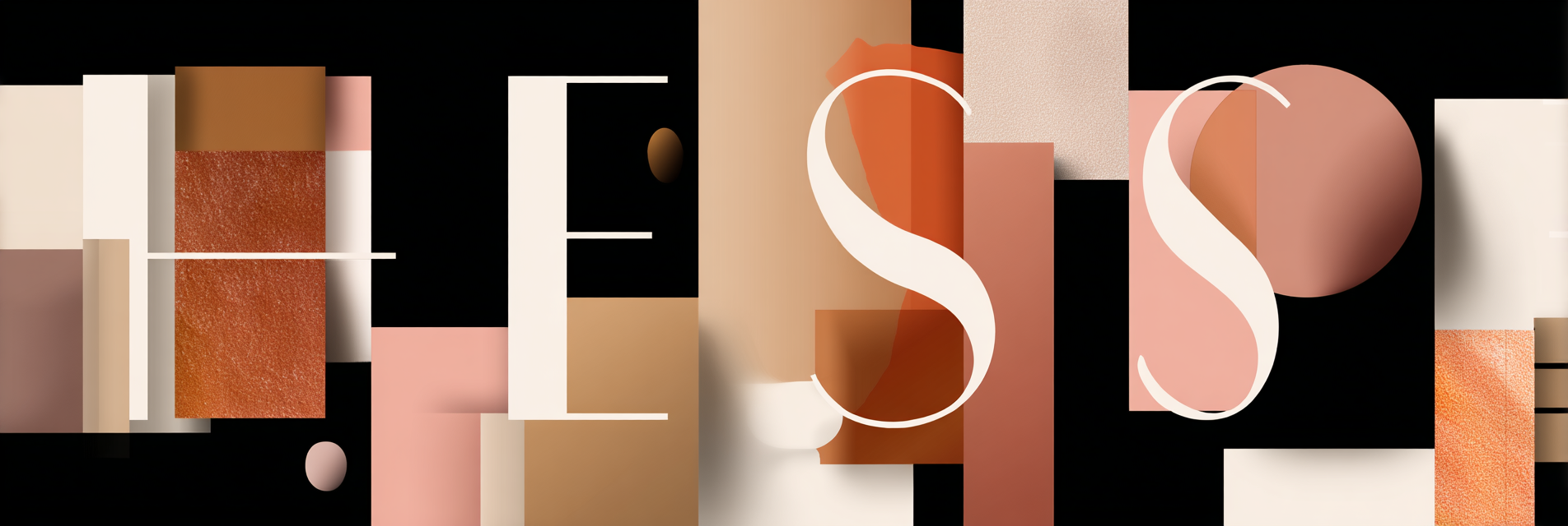 Heß Graphic Design Farben Und Formen Hintergrund Schwarz | Typografische Kunst | Kunstgattungen