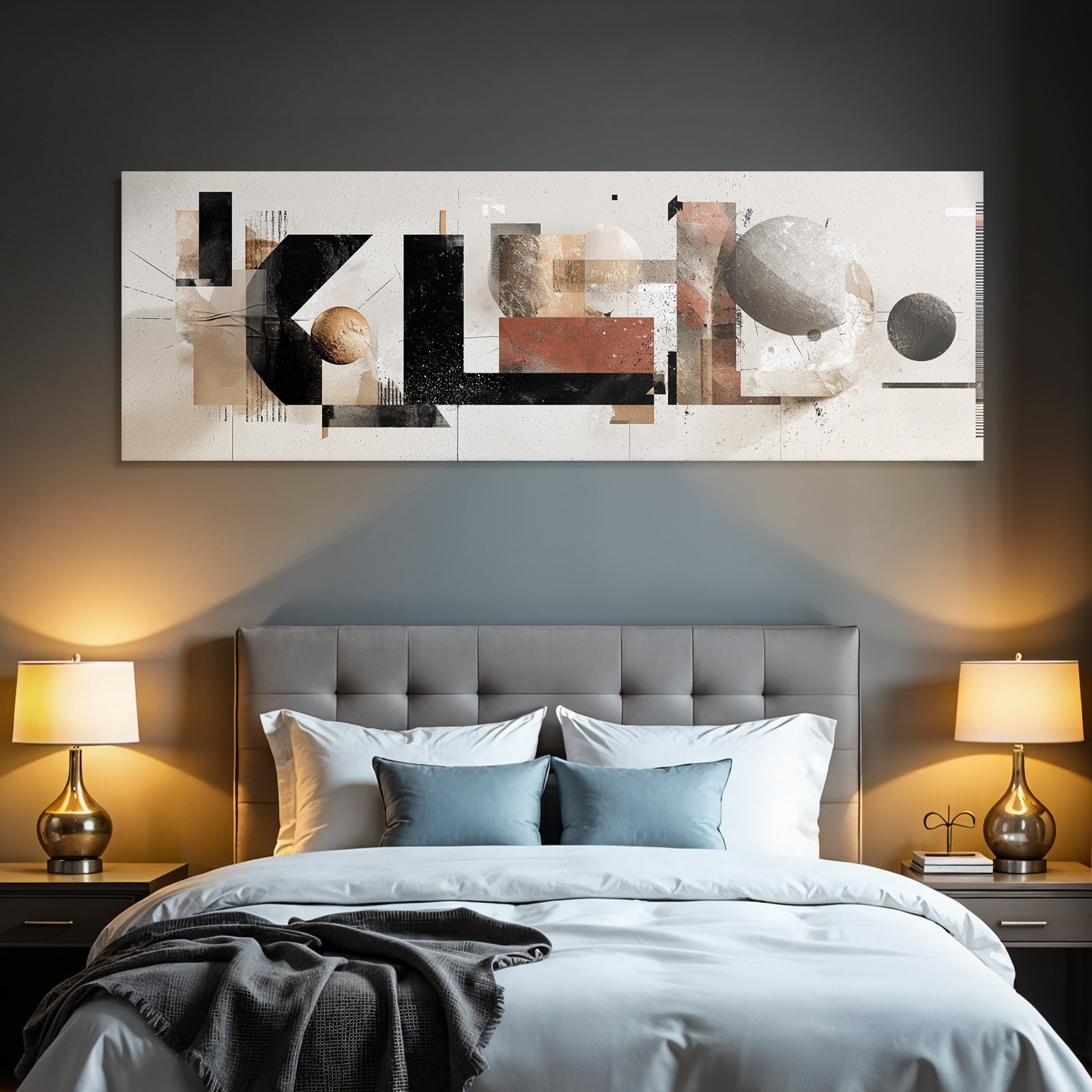 Modern Abstract Art Identify Geometric Shapes