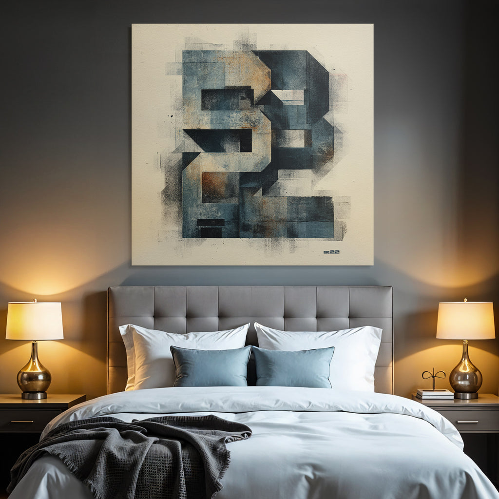 Abstract Artworks Geometric Textured