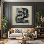Abstract Artworks Geometric Textured