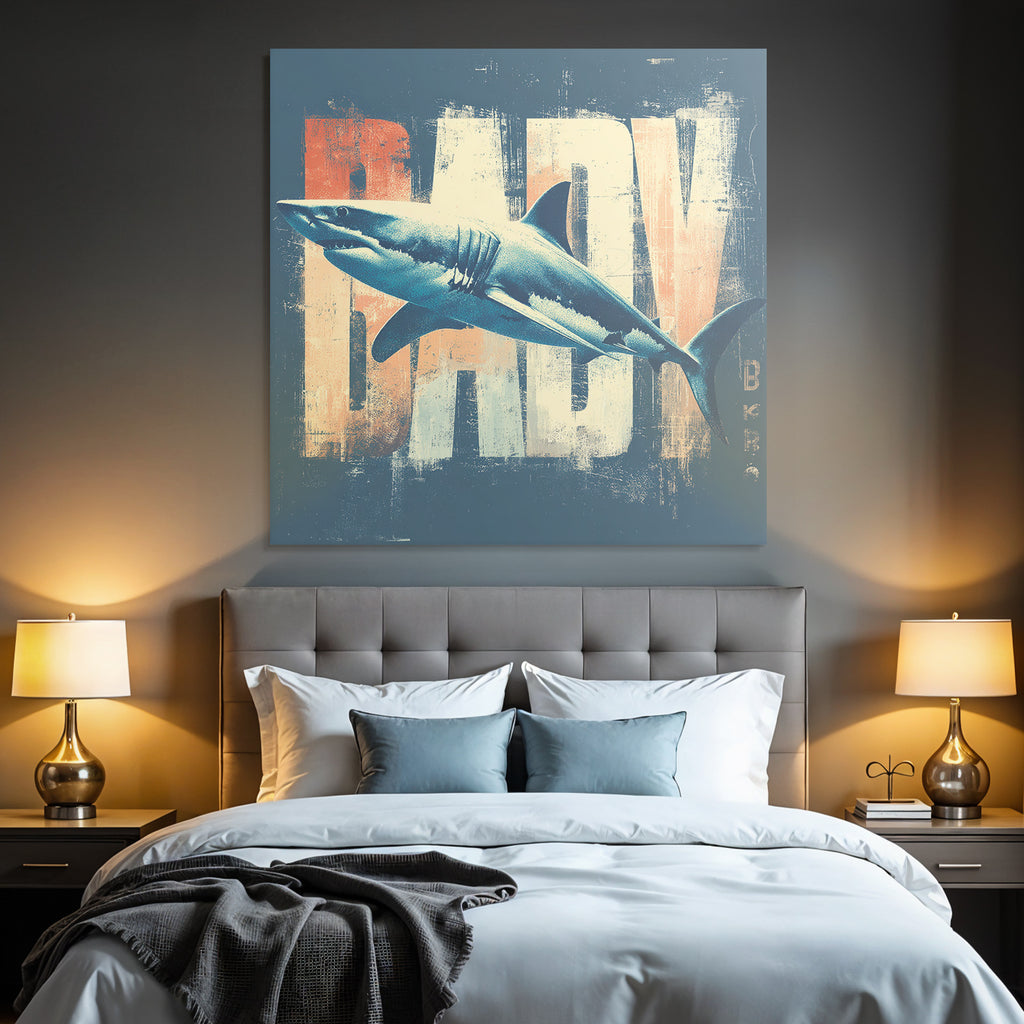 Haifisch Bad Vintage Design