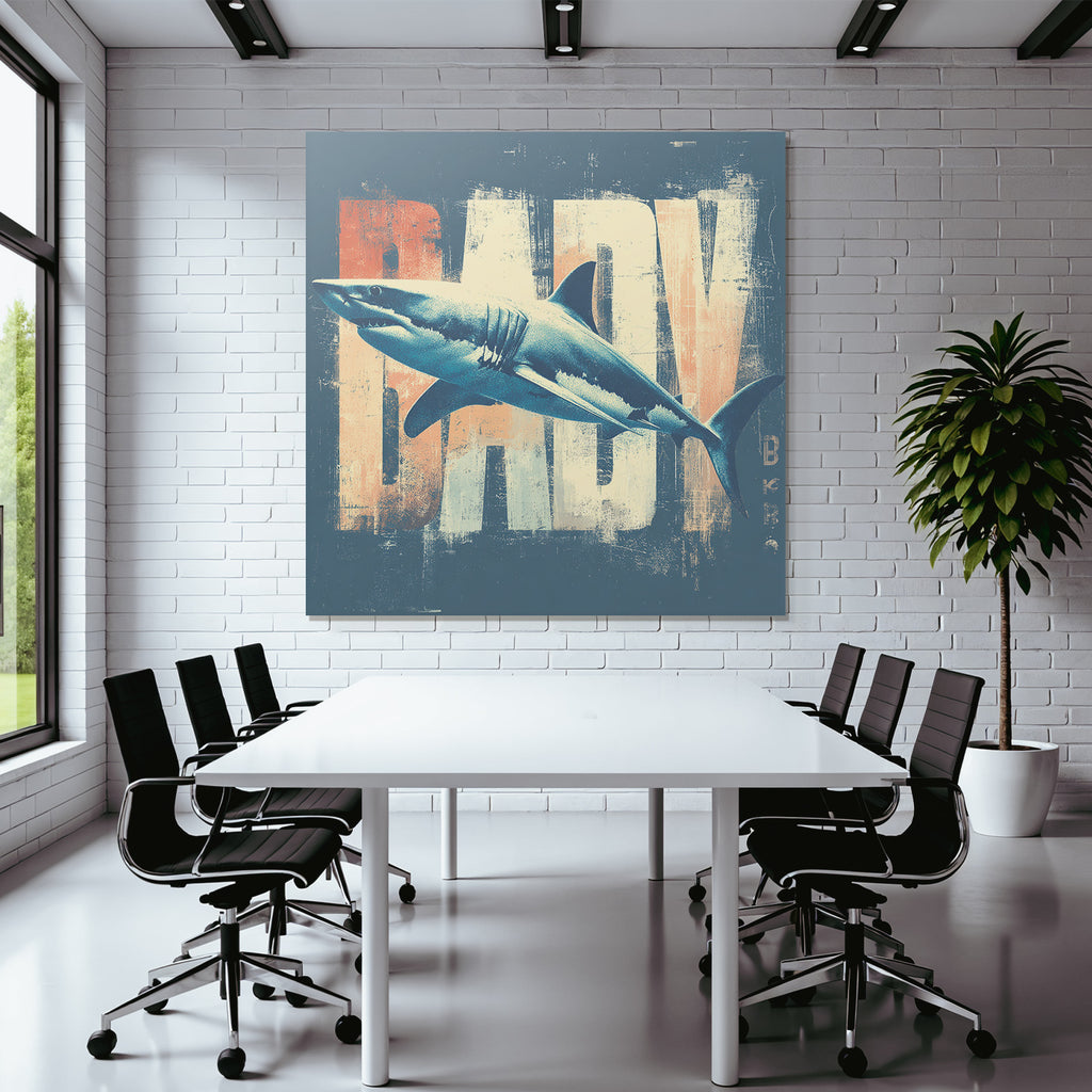 Haifisch Bad Vintage Design