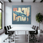 Haifisch Bad Vintage Design