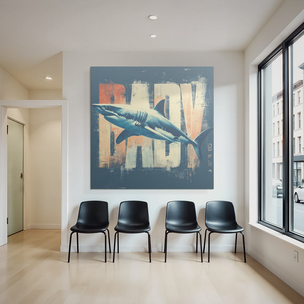 Haifisch Bad Vintage Design