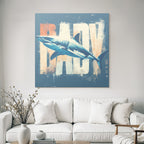 Haifisch Bad Vintage Design