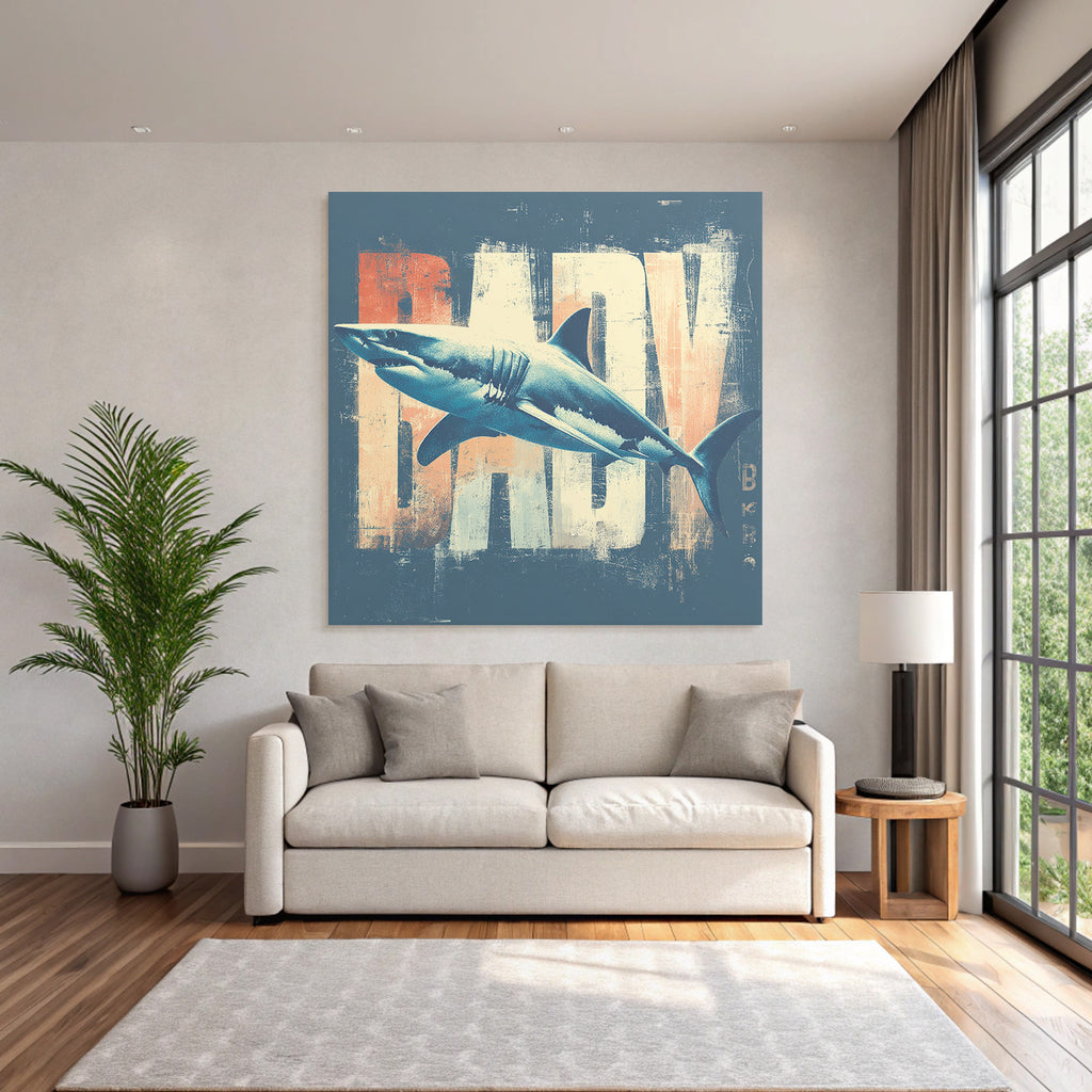 Haifisch Bad Vintage Design