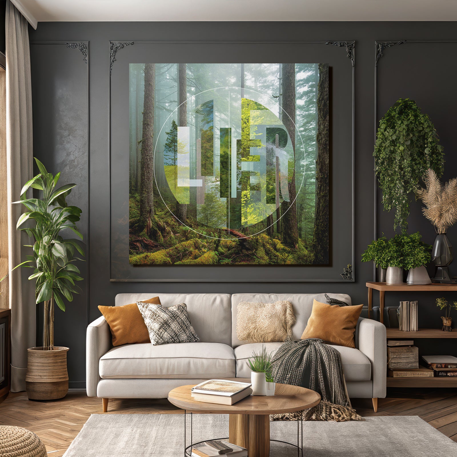 Leben Im Wald Graphik