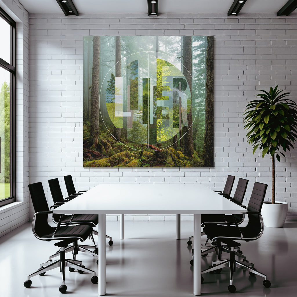 Leben Im Wald Graphik
