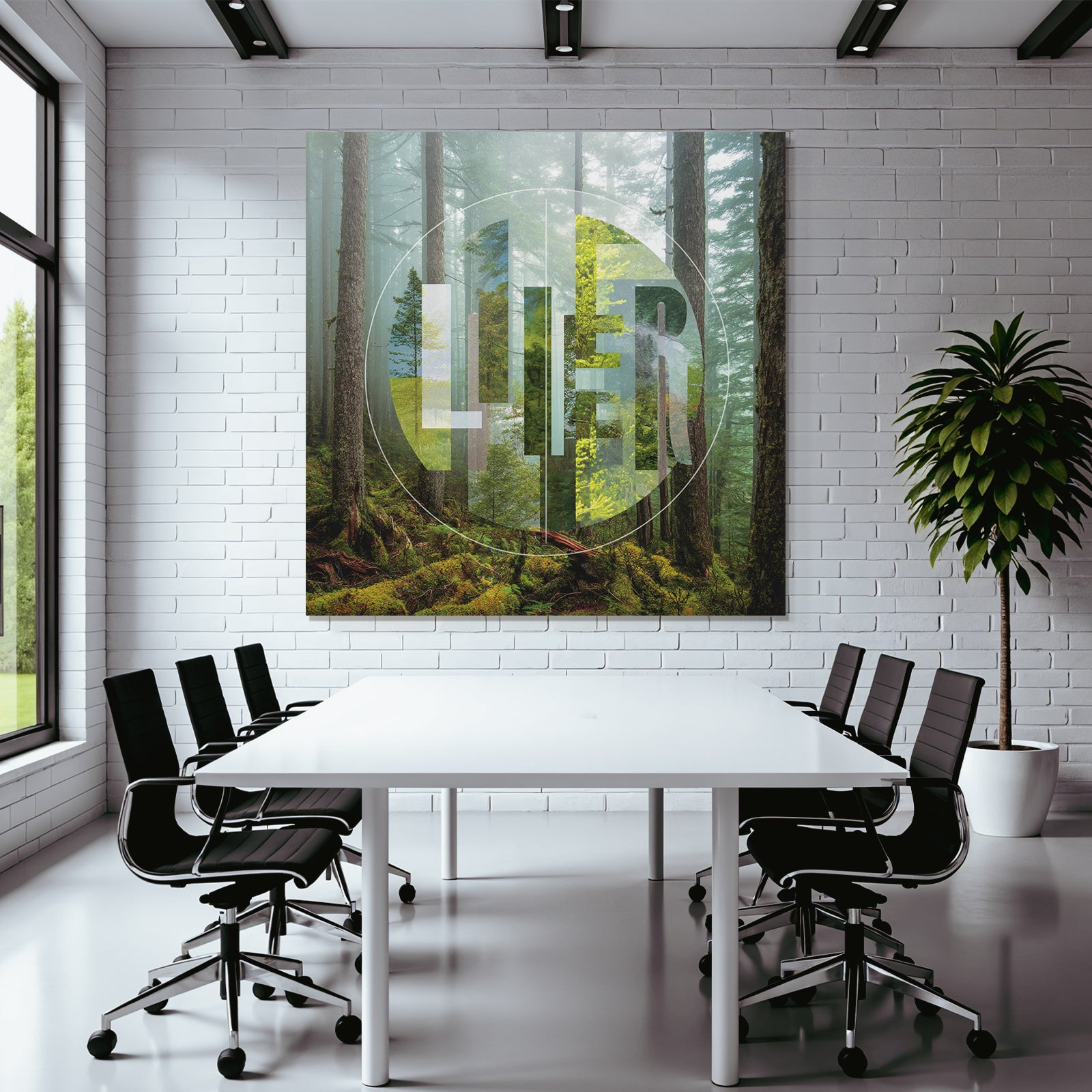 Leben Im Wald Graphik