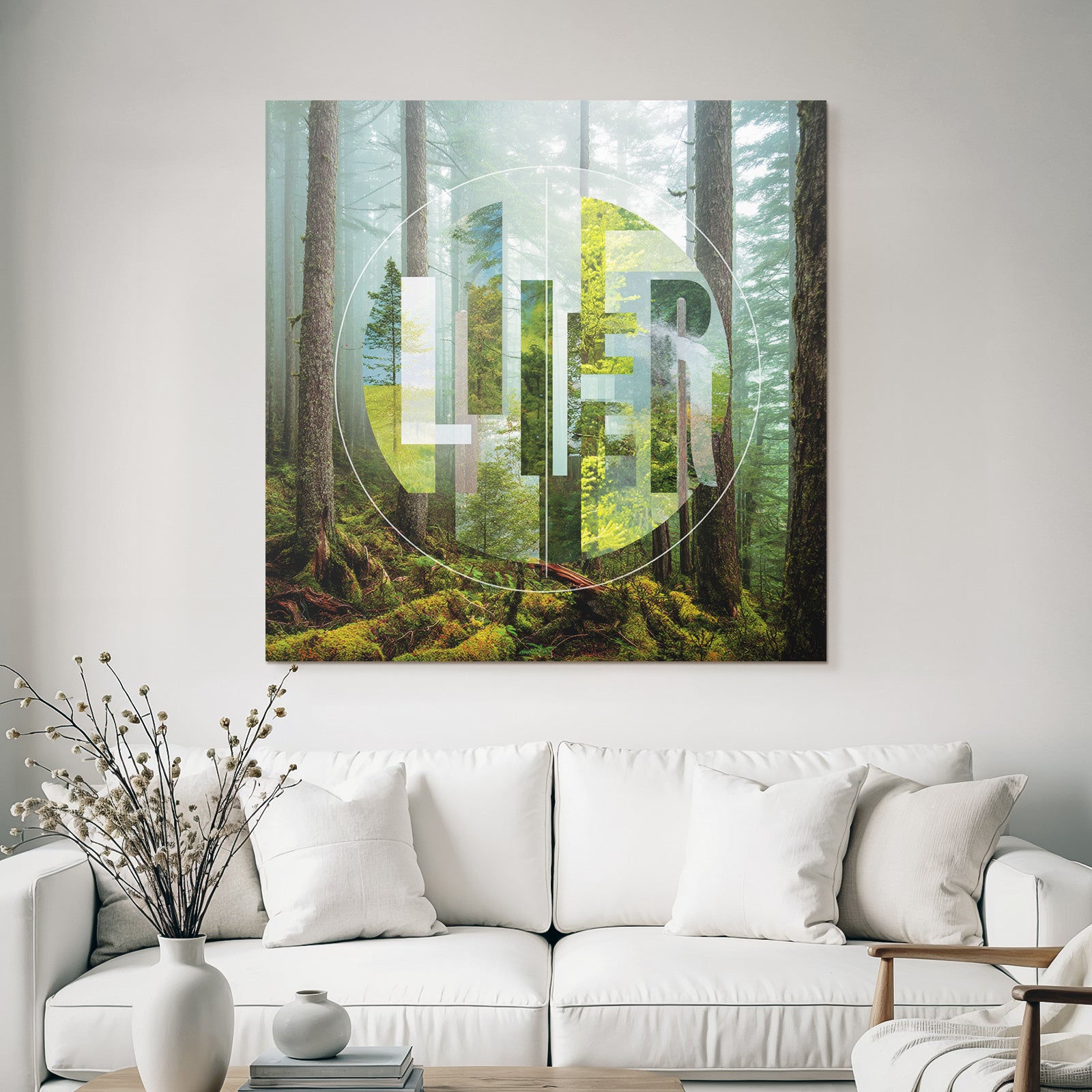 Leben Im Wald Graphik