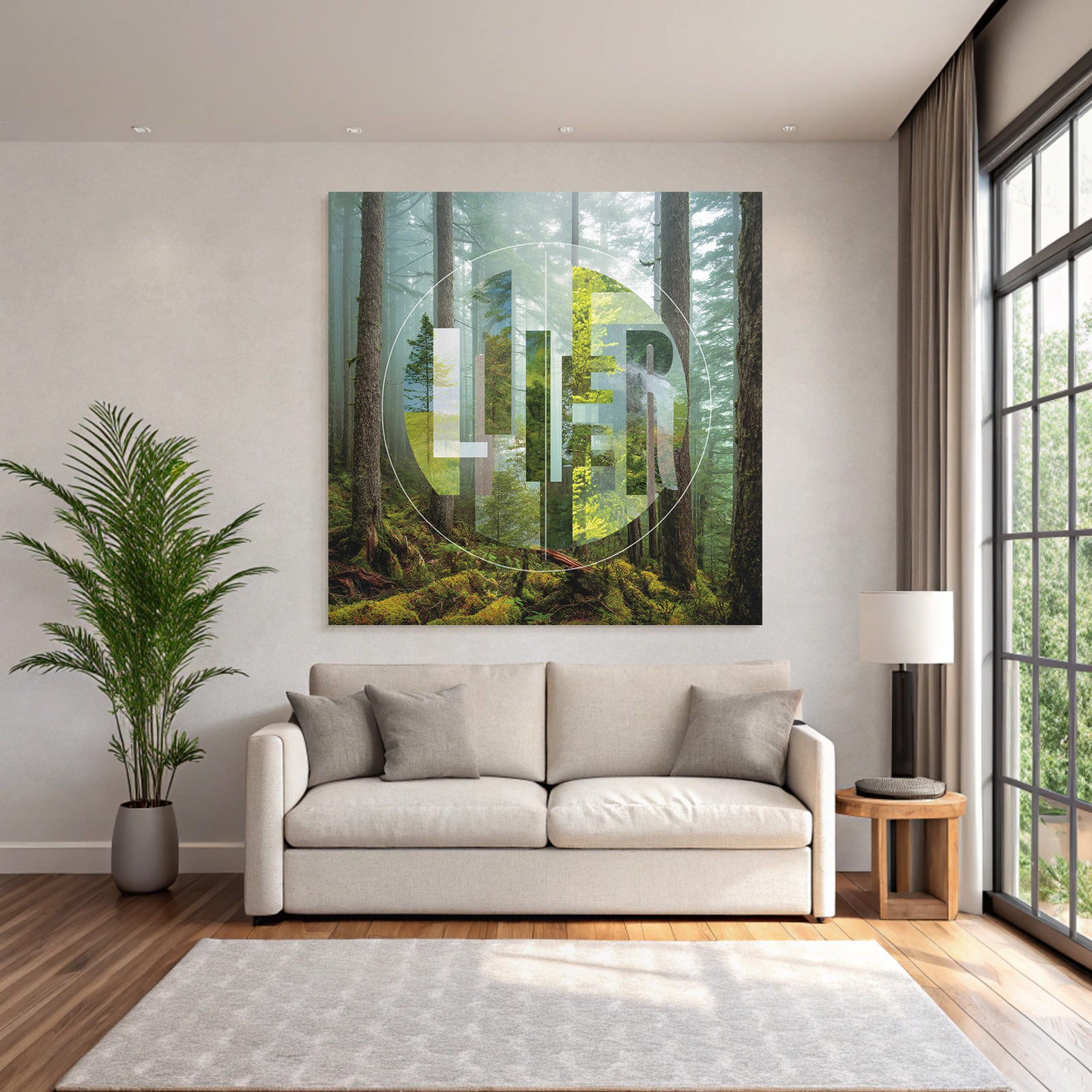 Leben Im Wald Graphik