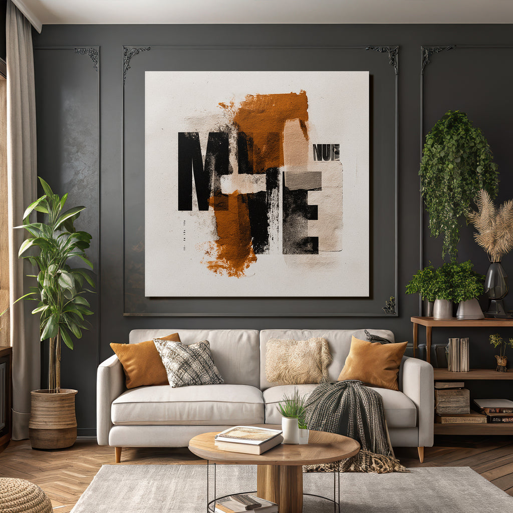 Me Nü Creative Graphic Design Modern Typography