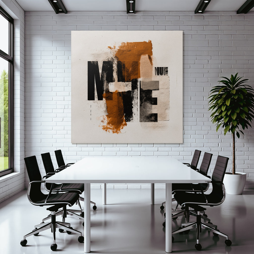 Me Nü Creative Graphic Design Modern Typography