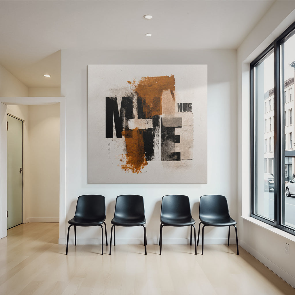 Me Nü Creative Graphic Design Modern Typography