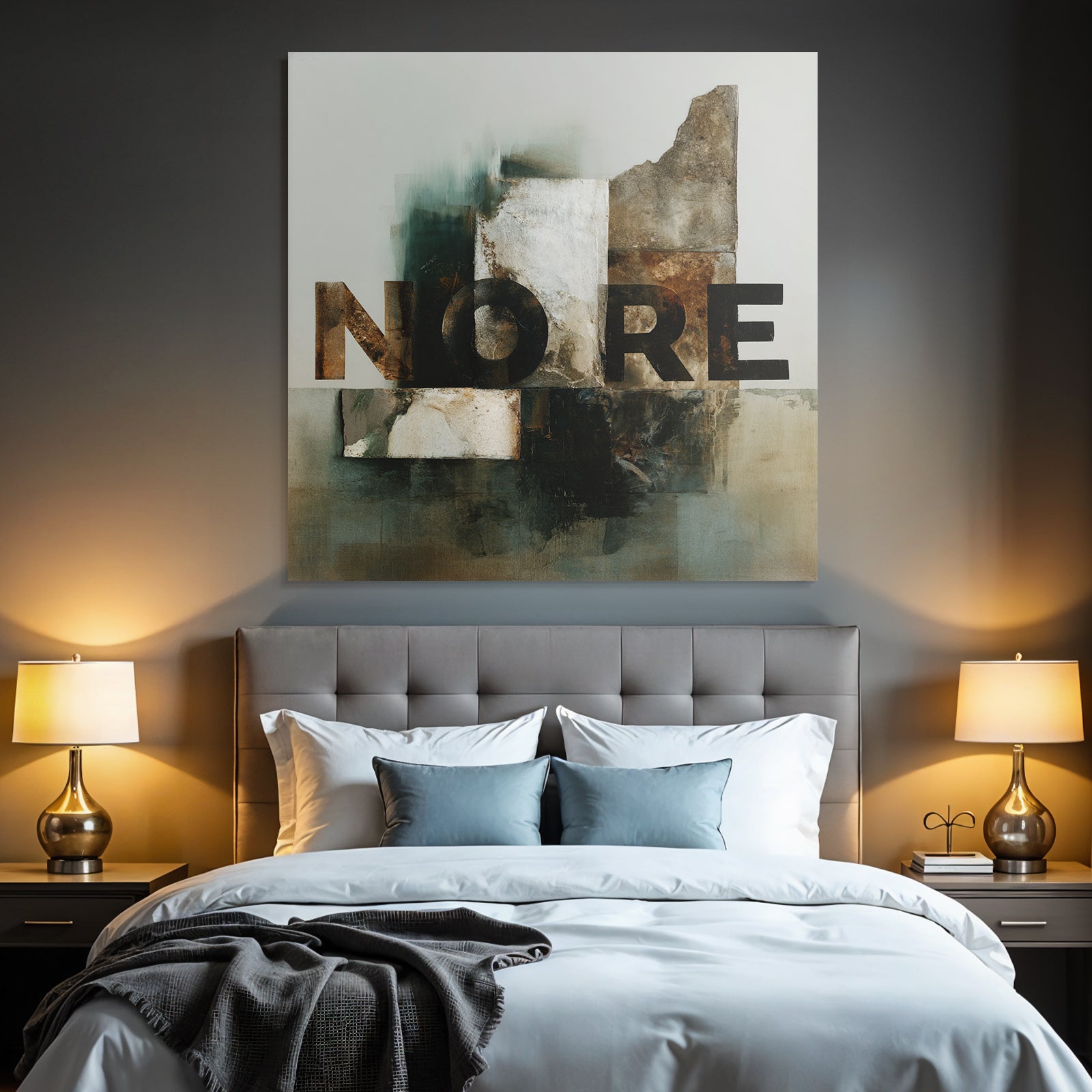 Nore Abstract Art Mixed Media Background