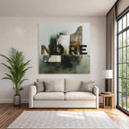 Nore Abstrakte Kunst Mixed Media Hintergrund