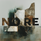 Nore Abstrakte Kunst Mixed Media Hintergrund | Typografische Kunst | Kunstgattungen
