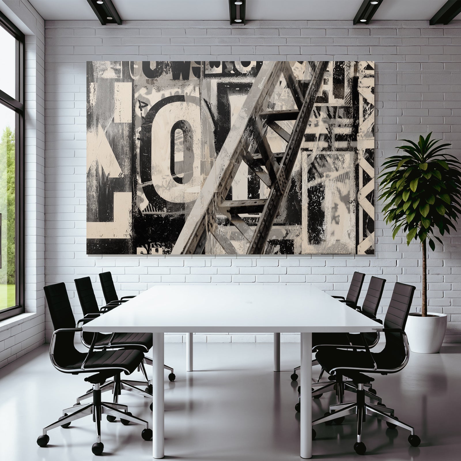 Abstrakte Zusammensetzung Typografie Texturen Stadtkunst