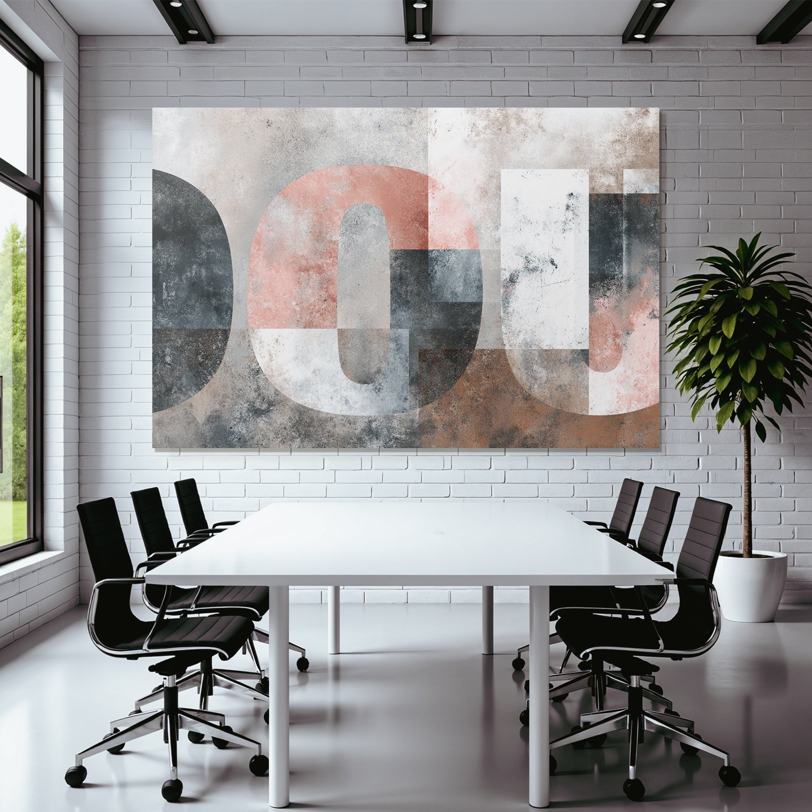 Abstraktes Design Graü Beige Rosa Hintergrund Kunst