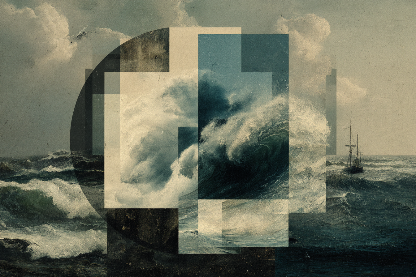 Chaos Und Ordnungen Natur Gegen Menschlichen Einfluß | Typografische Kunst | Kunstgattungen
