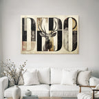 Dedo Hirsch Graphik Design Kunstwerk