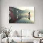 Fotograf Am Waßer Misty Brücke Reflection Inspiration