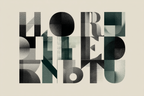 Kreative Und Artistische Anordnung Von Buchstaben Und Formen | Typografische Kunst | Kunstgattungen