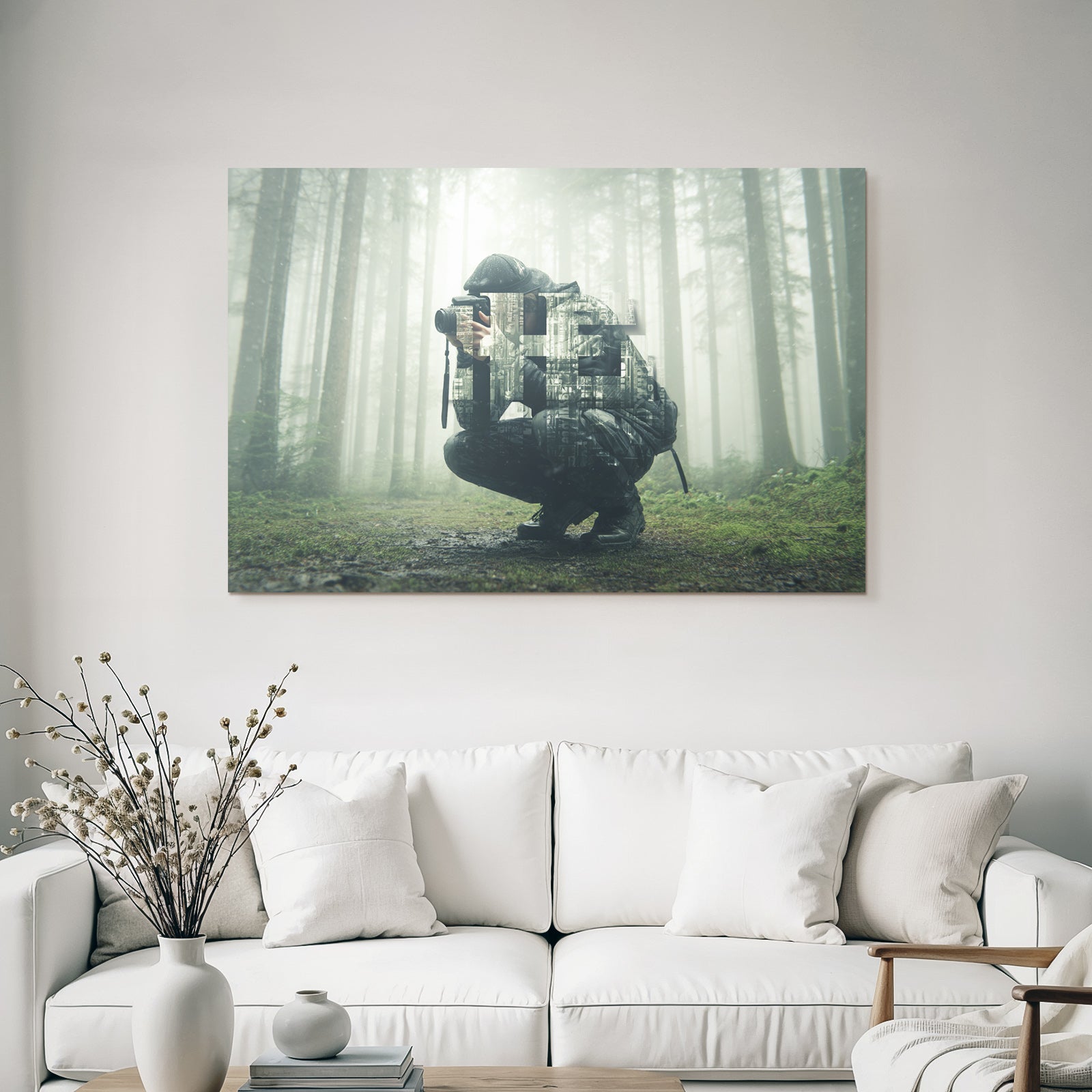 Nebelwald Fotografie Mysteriöse Atmosphäre Camera Bewegung