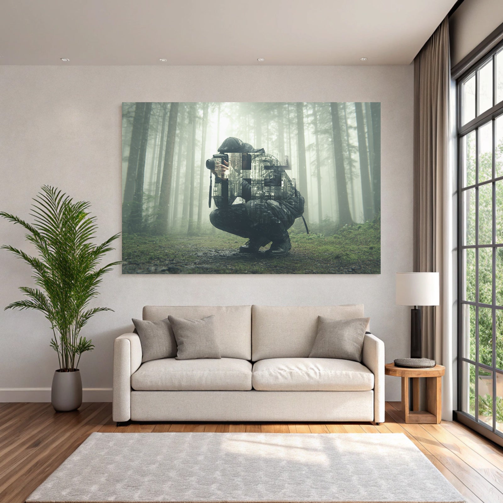 Nebelwald Fotografie Mysteriöse Atmosphäre Camera Bewegung
