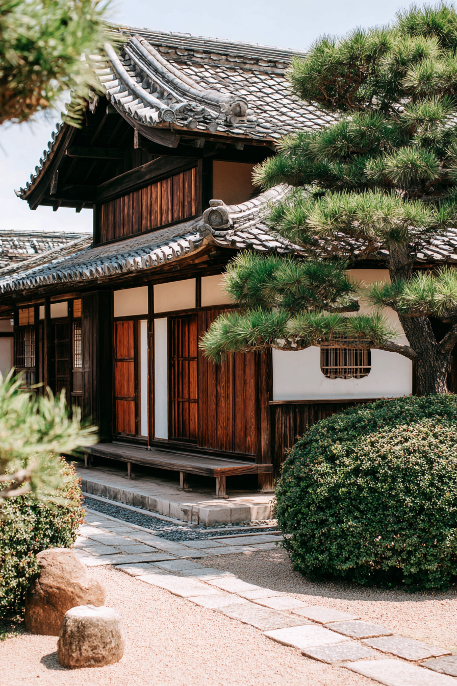 Traditionelles Japanisches Haus Mit Ruhigem Garten | Asien | Laender und Reisen