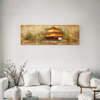 Goldener Pavillon Am Teich