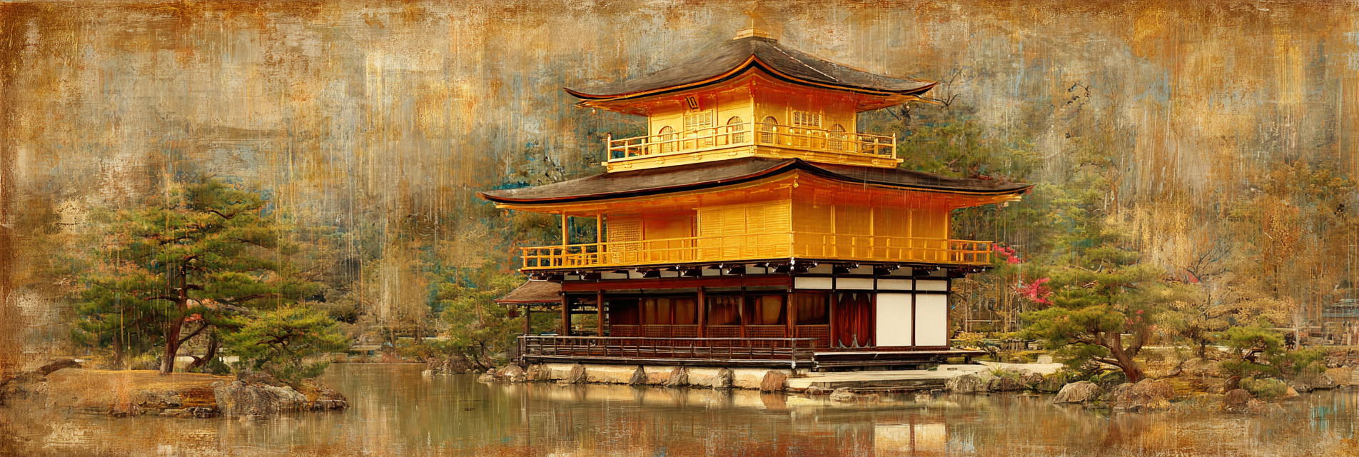 Goldener Pavillon Am Teich | Asien | Laender und Reisen