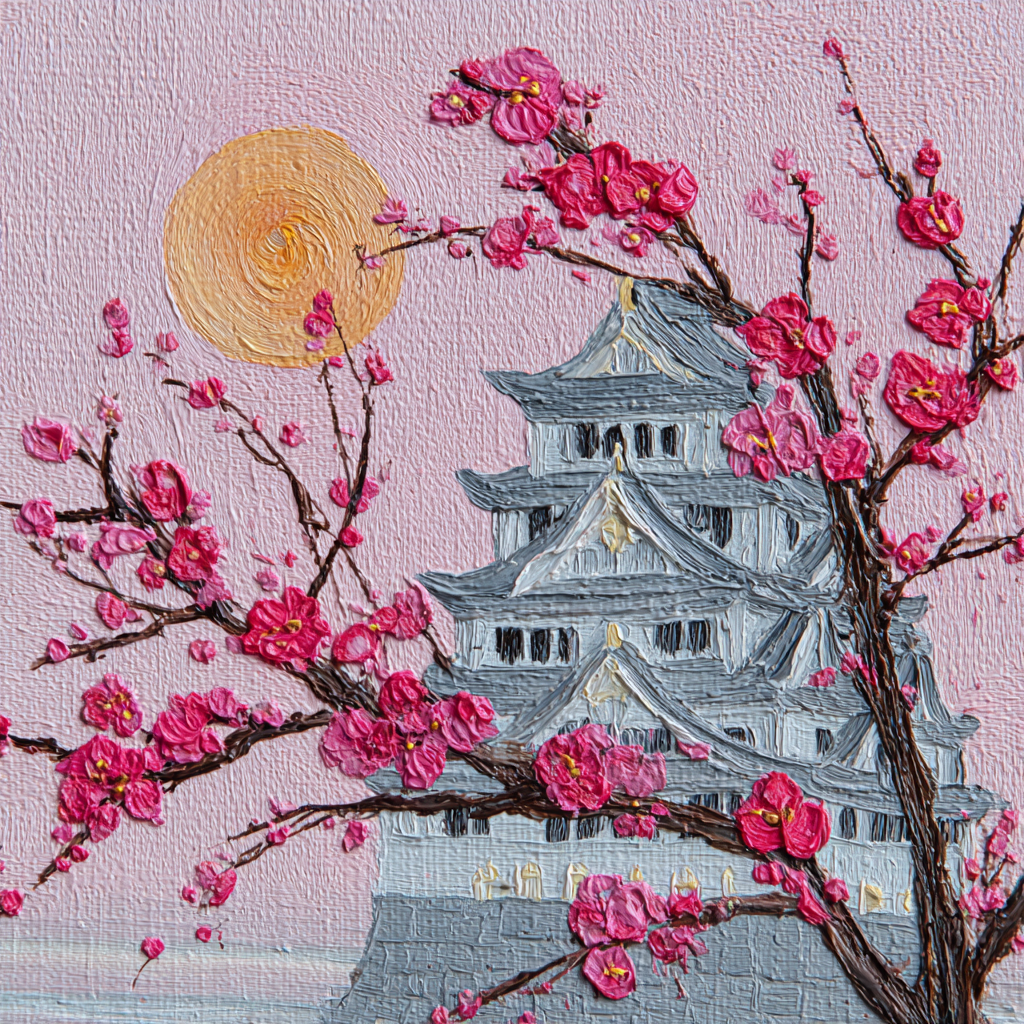 Kirschblütenzauber Am Japanischen Schloss | Asien | Laender und Reisen