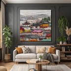 Traditionelle Asiatische Architekturlandschaft