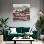 Traditionelle Asiatische Architekturlandschaft