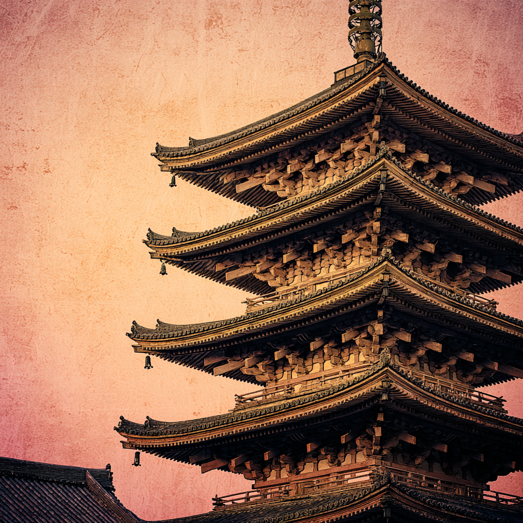 Traditionelle Pagode Im Abenddämmerung | Asien | Laender und Reisen