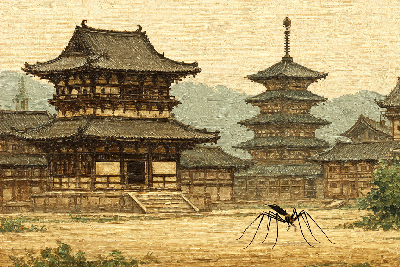 Pagode Mit Spinne | Asien | Laender und Reisen