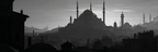 Mystische Silhoütte Einer Orientalischen Stadt | Staedtekunst | Laender und Reisen