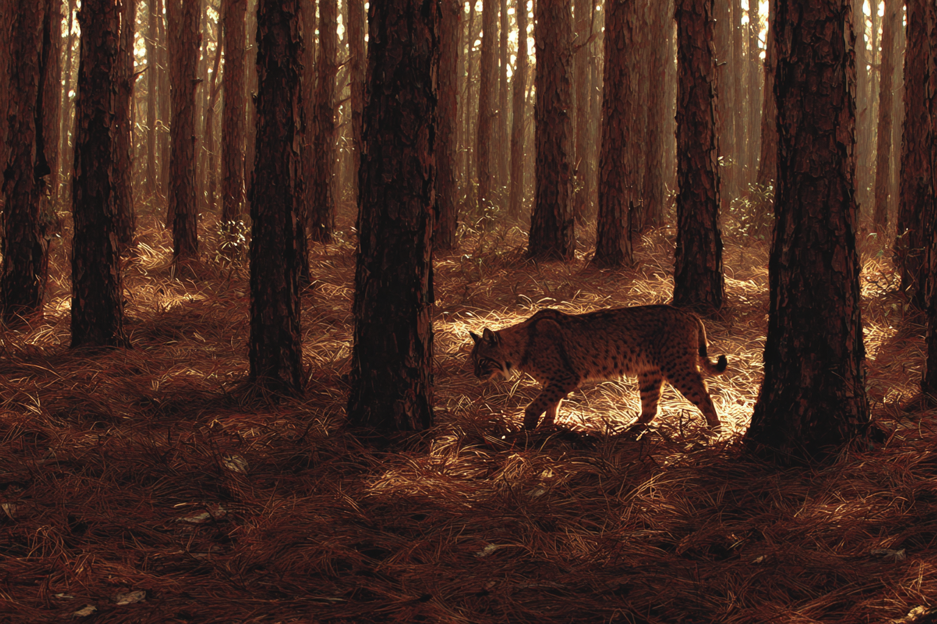 Mystische Luchswanderung Im Herbstlichen Wald | Staedtekunst | Laender und Reisen