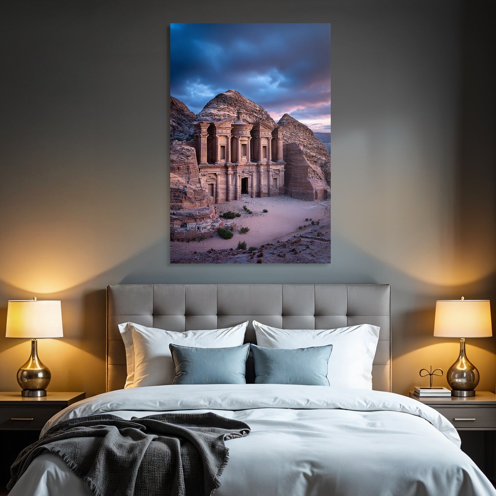 Das Kloster Al Deir In Petra Jordanien