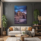 Das Kloster Al Deir In Petra Jordanien