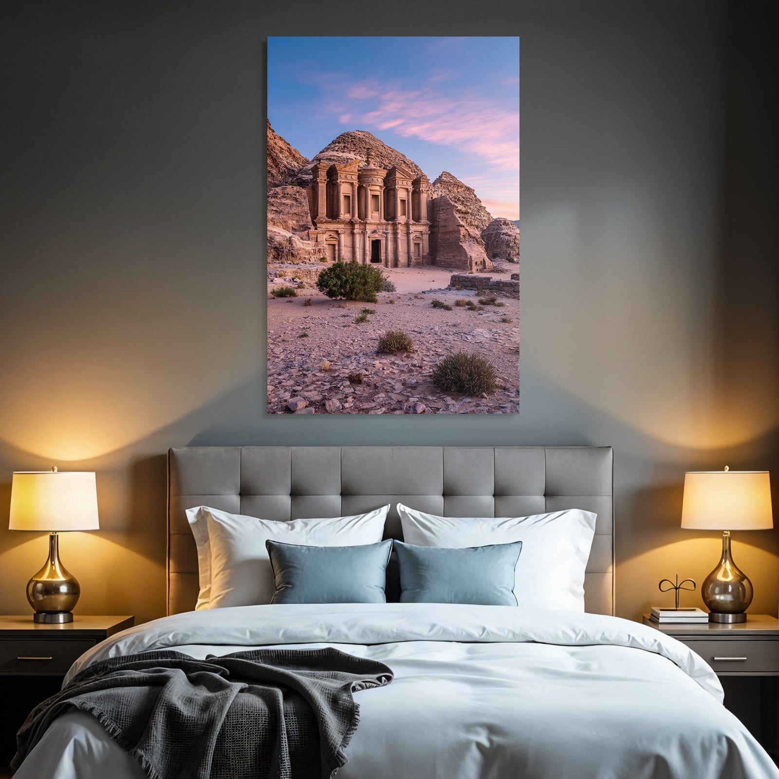 Das Kloster AlDeir In Petra Jordanien