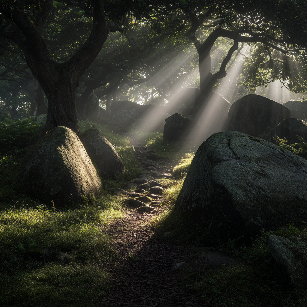 Mystischer Waldpfad Im Sonnenlicht | UNESCO Weltkulturerbe | Laender und Reisen